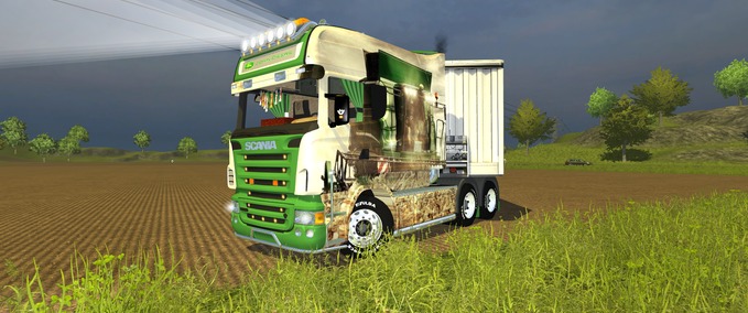 Scania Scania Longline John Deere Tribute Landwirtschafts Simulator mod