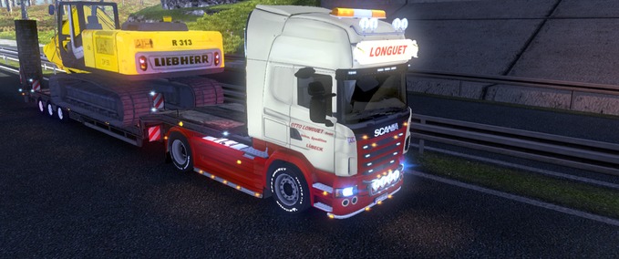 Scania Longuet Spedition  Eurotruck Simulator mod