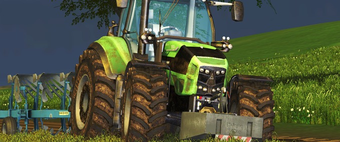 Deutz Fahr Deutz TTV7250 PloughingSpec Landwirtschafts Simulator mod