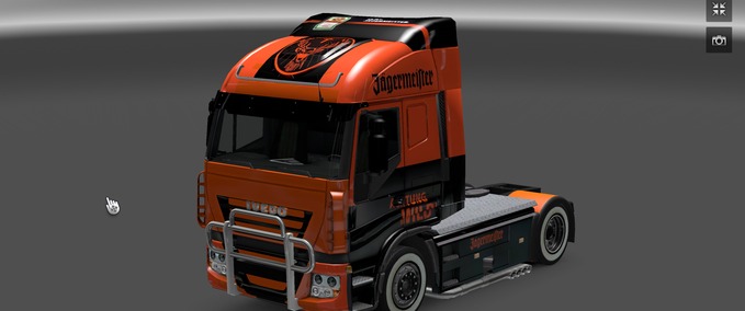 Trucks Iveco Jägermeister Skin Eurotruck Simulator mod