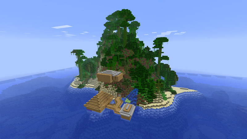 Minecraft: Insel Stadt v 1.4.7 Maps Mod für Minecraft 