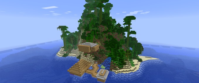 Maps Insel Stadt Minecraft mod