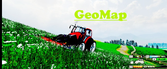 Maps GeoMap Landwirtschafts Simulator mod