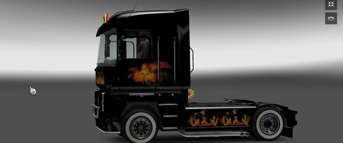 Skins Magnum Skin Feueradler Eurotruck Simulator mod