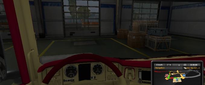 Interieurs scania Eurotruck Simulator mod