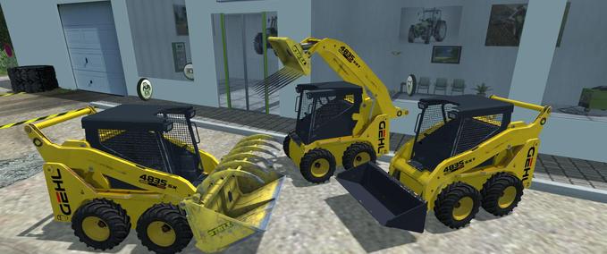 Exevators Gehl 4835 SXT Skidsteer Farming Simulator mod