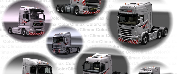 Skins Schwerlast Logistik AG Eurotruck Simulator mod