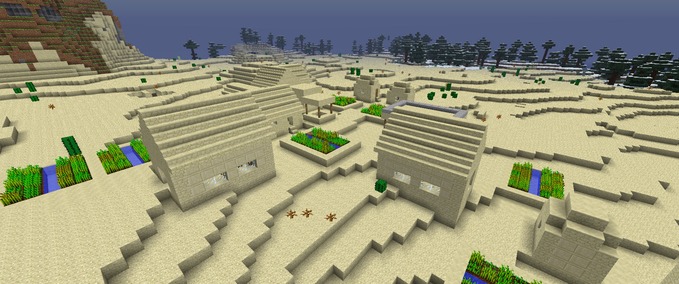 Maps Mein erstes dorf Minecraft mod