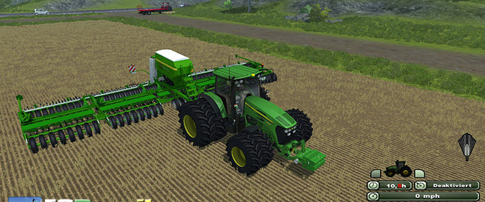 Saattechnik Planter John Deere Multi seeder 18L Landwirtschafts Simulator mod