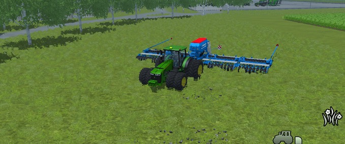 Saattechnik Lemken Compact Solitair 9  Landwirtschafts Simulator mod