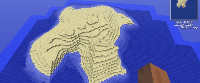 Maps Survival Island Minecraft mod