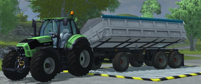 Ladewagen HL8011Gray Landwirtschafts Simulator mod