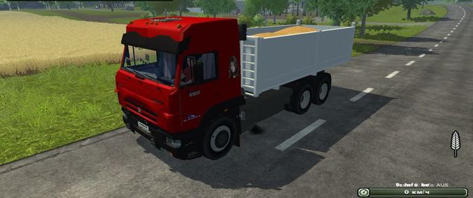 MAZ & Kamaz & Gaz KAMAZ 5460 Landwirtschafts Simulator mod