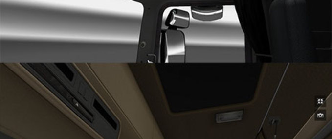 Interieurs Scania standart and Highline interior Eurotruck Simulator mod