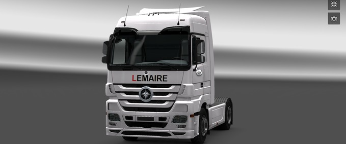 Skins Lemaire Mercedes Skin Eurotruck Simulator mod