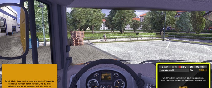 Sonstige New Route Advisor Eurotruck Simulator mod