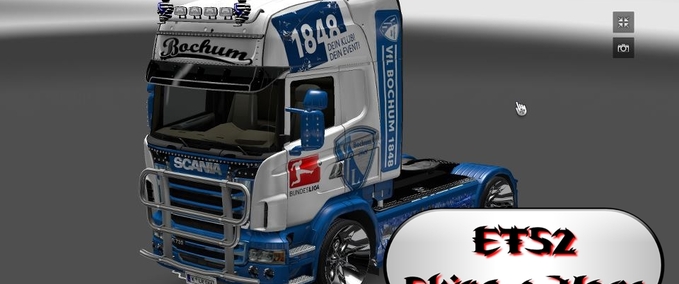 Trucks VFL Bochum Scania Skin Eurotruck Simulator mod