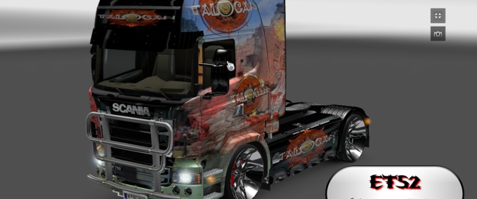 Skins Talocan Scania Fan Skin Eurotruck Simulator mod