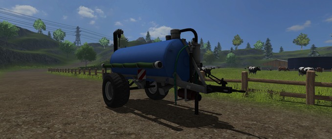 Sonstige Anhänger Kleiner Wasserwagen  Landwirtschafts Simulator mod