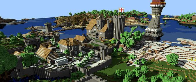 Maps Villa Minecraft mod