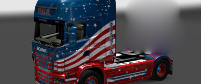 Skins Scania USA Skin Eurotruck Simulator mod