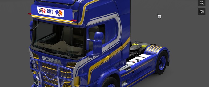 Scania RHT Scania  Eurotruck Simulator mod
