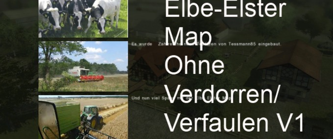 Standard Map erw. Elbe Elster Map Landwirtschafts Simulator mod