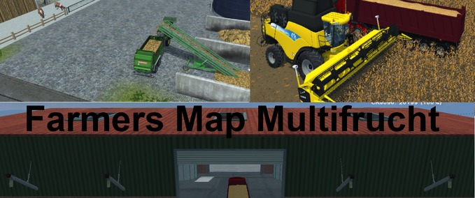 Maps Farmers Map Multifrucht Landwirtschafts Simulator mod
