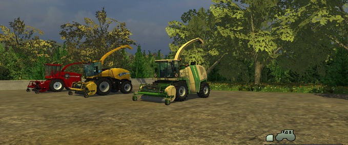 Sonstige Anbaugeräte New Holland 300 FP und Case PU 380 Landwirtschafts Simulator mod