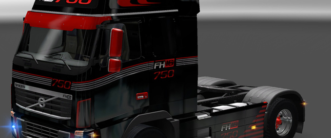 Skins volvo skin mit interior Eurotruck Simulator mod