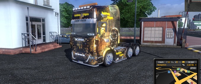 Scania Scania Golden Tiger Eurotruck Simulator mod