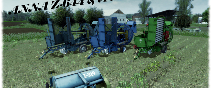 Addons ANNA Z 644 BLUE Landwirtschafts Simulator mod