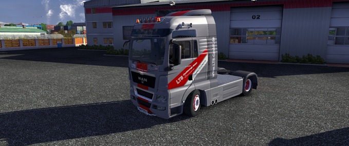 Skins MAN Tgx LTS Eurotruck Simulator mod
