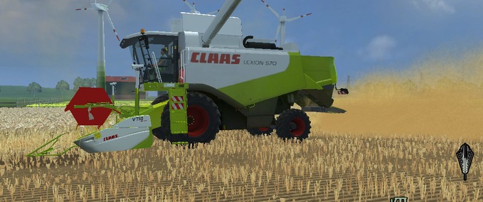 Lexion Claas Lexion 570 Landwirtschafts Simulator mod
