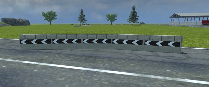 Objekte Road Blocks Landwirtschafts Simulator mod