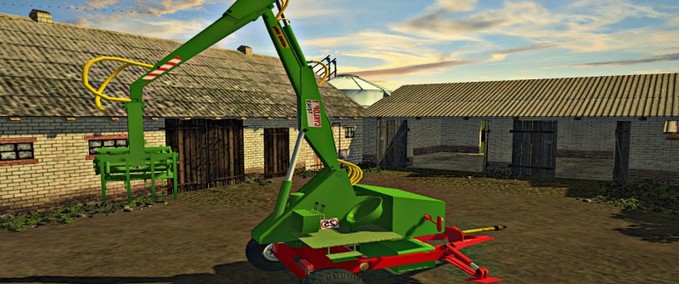 Bagger & Radlader Cyklop Warfama T 214 Landwirtschafts Simulator mod