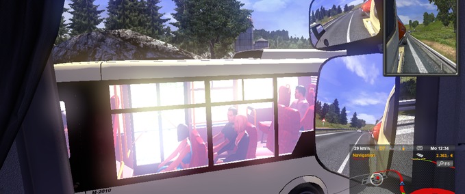 Sonstige Mini Bus For Traffic Eurotruck Simulator mod