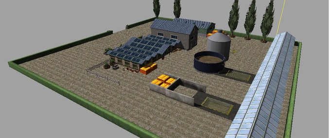 Gebäude mit Funktion Gärtnerei Landwirtschafts Simulator mod