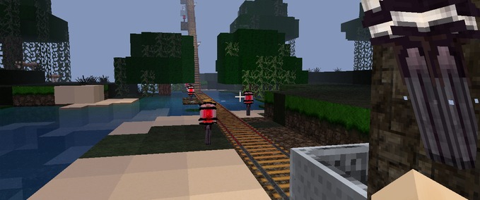 Maps XXL Bahn Minecraft mod