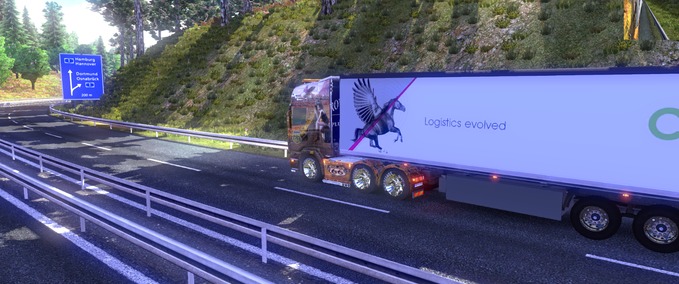 Skins Scania Rout 66  Eurotruck Simulator mod