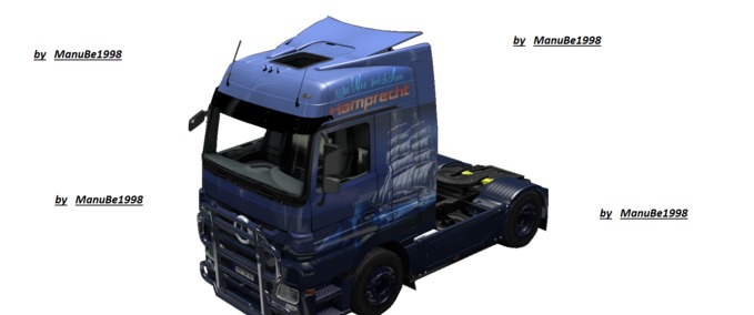 Skins Hamprecht Showtruck Eurotruck Simulator mod