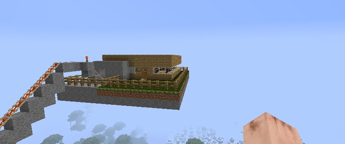 Maps Haus im Himmel Minecraft mod