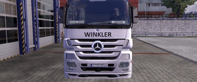 Mercedes WINKLER Truck Eurotruck Simulator mod