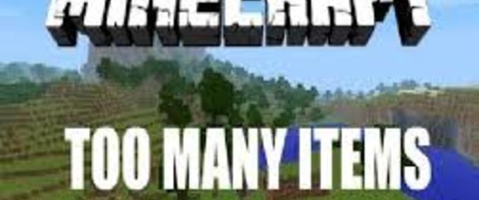 Hilfreiche Tools Too Many Items Minecraft mod