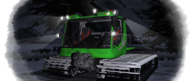 Snowcats PistenBully 600 e without winch Ski-Region-Simulator 2012 mod