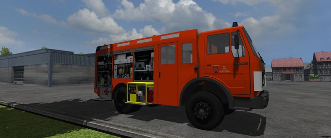 Feuerwehr HLF 2000 Ziegler Landwirtschafts Simulator mod