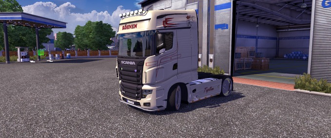 Skins Koehnen Scania R700 skin Eurotruck Simulator mod