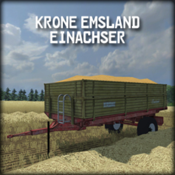 Fs2013 Krone Emsland Einachser V 1 Other Trailers Mod Für Farming Simulator 2013 6973