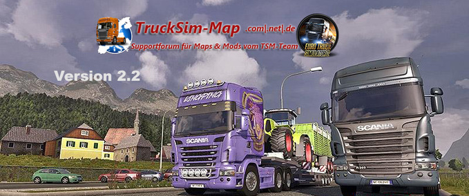 Sonstige Startmodus Mittelstand für TSM Map Eurotruck Simulator mod