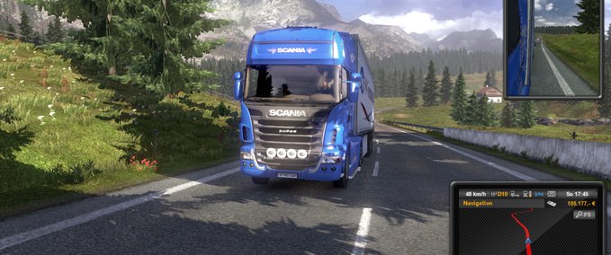 Sound Scania V8 sound  Eurotruck Simulator mod